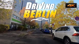 Driving Berlin Germany Mitte Kreuzberg Steglitz 4K 60FPS [upl. by Hteazile]