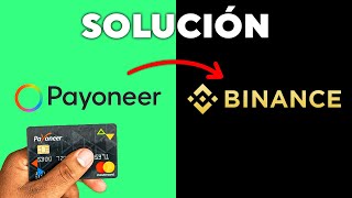 Solución Comprar USDT en Binance con Tarjeta de Payoneer [upl. by Endys]