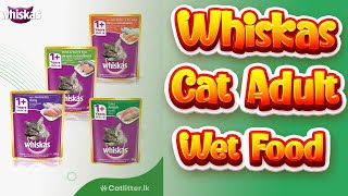 Whiskas Wet cat Food Catlitterlk  Sinhala [upl. by Lombardy]