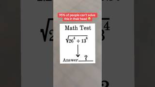 Can you sollve this math problem in your Head mathsexam maths satmathtestprep exam gcse [upl. by Mable812]