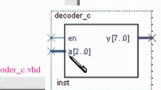 sec 08 04 vhdl Decoders implemented in VHDL [upl. by Gibb]