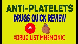 Antiplatelet Drugs  Pharmacology  Explained  Made Easy  PharmCept [upl. by Aibsel]