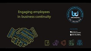 Engaging employees in business continuity [upl. by Shing]