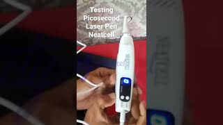 Testing Picosecond Laser Pen NeatCell [upl. by Larimer]