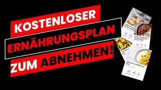 KOSTENLOSER individueller ERNÄHRUNGSPLAN zum ABNEHMEN [upl. by Einuj]