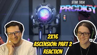 Star Trek Prodigy  2x16 Ascension Part 2 Reaction [upl. by Atinihc]