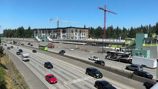 Lynnwood Link Extension Testing Shoreline North185th Station [upl. by Suoivatram297]