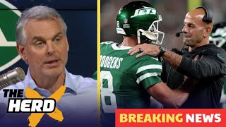 THE HERD  Colin Cowherd reacts to Jets Part Ways with Robert Saleh A Surprising Turn of Events [upl. by Denbrook]