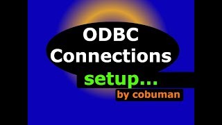 Desktop Support How to Setup ODBC Driver Connection and Authentication [upl. by Mauldon237]