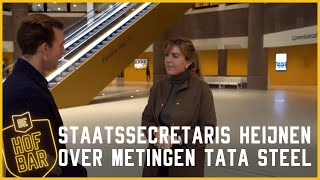 Staatssecretaris Heijnen over metingen bij Tata Steel  De Hofbar [upl. by Silsby]