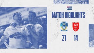 Highlights R12  Warrington Wolves v Hull KR [upl. by Gallagher]