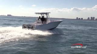 Tidewater Boats 252 CC Adventure 2016 Test Video  By BoatTESTcom [upl. by Demeter531]