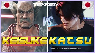 Tekken 8 ▰ KEISUKE Heihachi Vs KATSU Jin ▰ Ranked Matches [upl. by Nnazil]