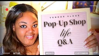 POPUP SHOP amp VENDOR QampA  Finding Events  Keeping Cakes Cold  HOW TO BE SUCCESSFUL [upl. by Ellahcim]