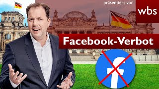 DatenschutzKracher FacebookVerbot für Bundesregierung amp Behörden  Anwalt Christian Solmecke [upl. by Dotson]