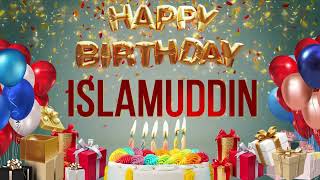 Islamuddin  Happy Birthday Islamuddin [upl. by Yumuk]