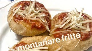 Montanara frittapizza fritta napolifood pizzafritta montanara [upl. by Malcolm]