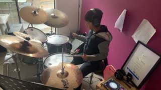 Rockschool Grade 8 Nosso Samba  Drum cover by Prince Peng [upl. by Enoitna]