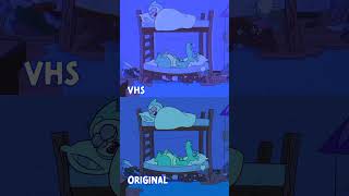 TOOTH VHS vs Original Animation Meme boyanddragon shorts [upl. by Gamal]