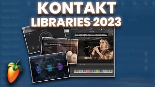 BEST KONTAKT LIBRARIES FOR DRILL IN 2023 dark kontakt banks [upl. by Lyrahc]