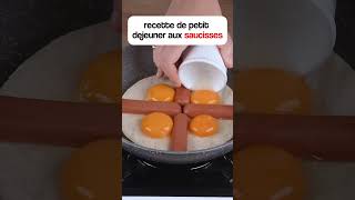 recette de petit dejeuner recette streetfood food [upl. by Arraek]