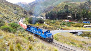 CARRETERAS PELIGROSAS DEL PERÚ  CURVAS EXTREMAS  TRENES CAMIONES Y BUSES CHICLA TICLIO SAN MATEO [upl. by Eiramnerual]