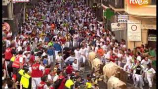 Cuarto encierro San Fermín 2010 [upl. by Elhsa]