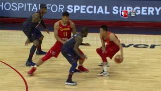 USA vs China Exhibition Game Full Highlights [upl. by Eidualc]