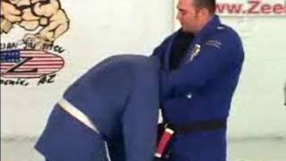 Gracie Brazilian Jujitsu Moves  Guillotine Choke Jujitsu Technique [upl. by Ahsaz]