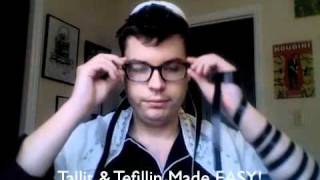 How To Wrap Tefillin and Wear Tallit Made Easy PunkTorah [upl. by Bick]