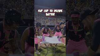 They Played Flip Cup to Decide Who Gets to Bat  The Party Animals shorts partyanimals baseball [upl. by Ainoda]