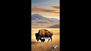 Bison North America ke Prairies ke Raja [upl. by Cai]