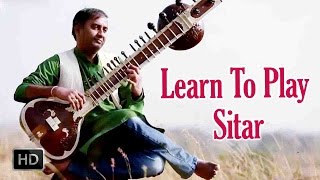 Learn to Play Sitar  Basic Lessons for Beginners  Sitar Basics  Step by Step Tutorial [upl. by Bissell]