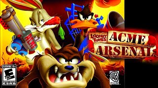 Looney Tunes Acme Arsenal 2007 Video Game Trailer [upl. by Helbonna]