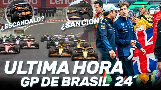 ¿SANCION a VERSTAPPEN FICHAJES ULTIMA HORA GP BRASIL F1 2024  EN DIRECTO PREVIA CLASIFICACION [upl. by Atiniuq]