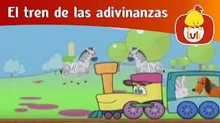 El tren de las adivinanzas El león Luli TV [upl. by Einor231]