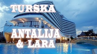 ANTALIJA amp LARA TURSKA Letovanje POPNET Travel video [upl. by Kora]