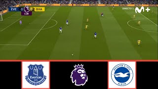 EVERTON VS BRIGHTON  PREMIER LEAGUE 20242025  FOOTBALL LIFE 2024 [upl. by Sezen]