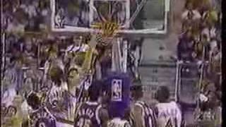 NBA Dunk  Tom Chambers vs Lakers [upl. by Eceinehs475]