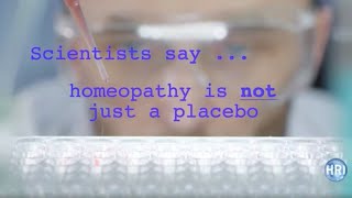 Scientists sayhomeopathy is not just placebo [upl. by Bianca422]