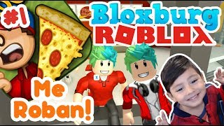 Mi Primer Trabajo  Bloxburg en Español  Juegos Roblox para niños [upl. by Otrebla]