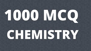 🔥1000 MCQ Chemistry🔥 in a single video for all exams I ssc  railway state pcs police teaching [upl. by Maximilianus885]