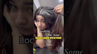 HAIRCARE at HOME🏠💆‍♀️ haircare haircaretips routines yt trending youtube creator hair [upl. by Dimitris]