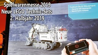 Riesiger LEGOLiebherr Bagger und andere LEGO Technic Neuheiten 2 Halbjahr 2019 [upl. by Korrie]