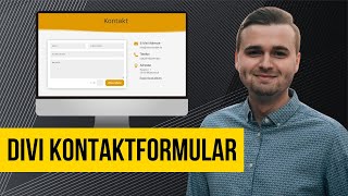 Divi Kontaktformular einrichten amp gestalten  KOMPLETTER Guide 2023 [upl. by Zetes153]