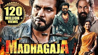 MADHAGAJA 2022 New Released Full Hindi Dubbed South Movie  Srii Murali Jagapathi Babu Ashika R [upl. by Antons]