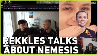 Nemesis reacts to Rekkles talking about him [upl. by Selassie]