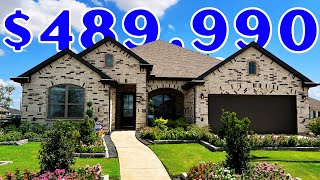 What 489990 Gets You In Katy Texas  Chesmar Homes  Cane Island  Suburb Of Houston [upl. by Mcripley]