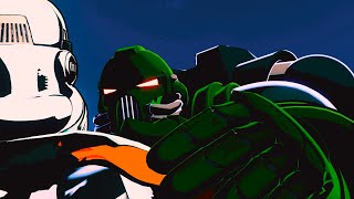 Stormtrooper meets a Salamander  Warhammer 40k Animation  Galactic Heresy [upl. by Ahsatak437]