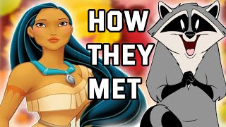 How Did Pocahontas Meet Meeko  Disney Explained [upl. by Annawal]